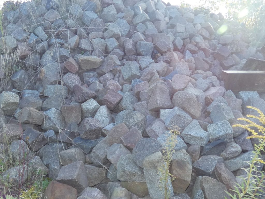 Historisches Feldsteinpflaster Naturstein Brandenburg Berlin